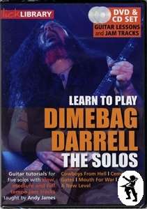 Hamcor   Mythical God of Sheet Music   Learn to Play Dimebag Darrell 