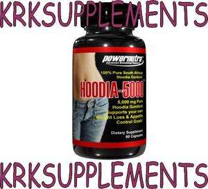   5,000 mg Hoodia Gordonii Appetite Suppressant Weight Loss Diet Pills