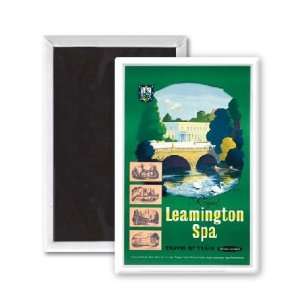  Royal Leamington spa   Green British   3x2 inch Fridge 