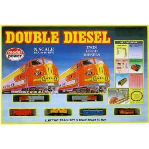  N Double Diesel Train Set, SOU MDP1166B Toys & Games