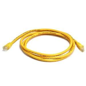  Monoprice 5FT 350MHz UTP Cat5e RJ45 Network Cable   Yellow 