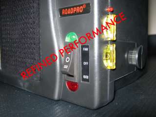 RoadPro RPSL 681 12 Volt Direct Hook Up Ceramic Heater  