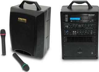 DJ TECH 80W Portable PA System w/USB/CD Player VISA80  