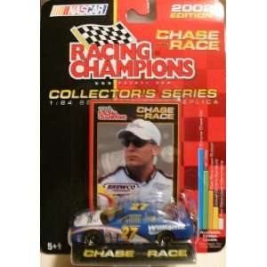   Die Cast Replica Race Car and Collector Card   NASCAR 