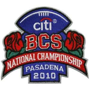  NCAA 2010 BCS National Championship Embroidered Patch 