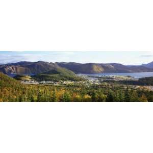 View of Norris Point, Near Gros Morne National Park, Newfoundland 