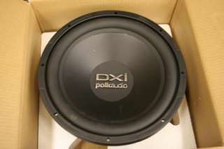 Polk Audio Dxi 124 DVC 12 Subwoofer Dual 4 ohm  