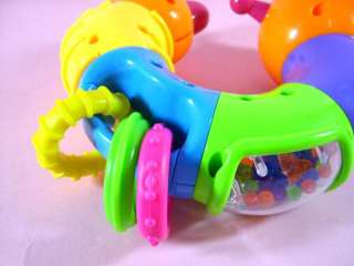   Baby Pram Crib Toy Activity Twist and Turn Caterpillar Rattles  