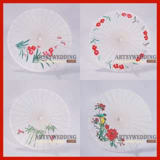 Red Battenburg Classical Bridal Parasol Umbrella (HS110007) + Fans 