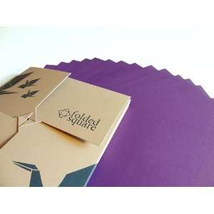  Origami Paper 100 sheet gift set   Pantone Violet 2607 