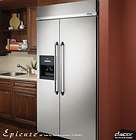   48 Built in Side by Side Refrigerator Stainless Steel with