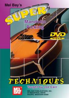Joe Carr Super Mandolin Picking Techniques DVD NEW  