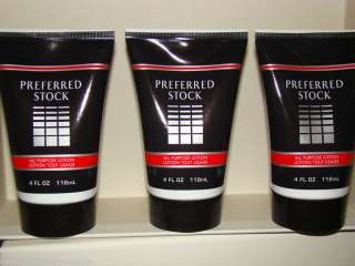 Preferred Stock by Stetson All Purpose Lotion 3x 4oz  