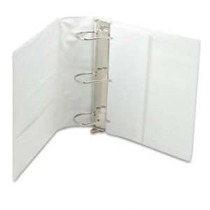   DXL Insertable Angle D Binder, 4 Capacity, White