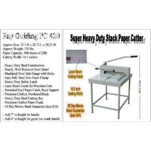   Heavy Duty Guillotine Stack PAPER CUTTER w/ Stand