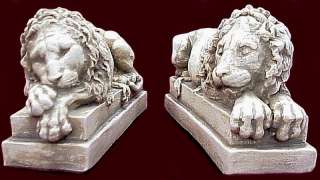 Crouching Lion Vatican Canova Sculpture Roman Statue  