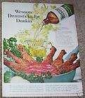 1960 ad Wesson Oil   fried chicken drumsticks recipe