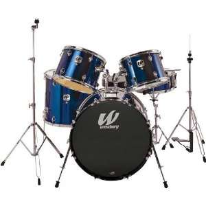    Westbury W565TUT Studio Size 5 Piece Drum Set Musical Instruments