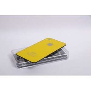  High Quality Yellow Glass Back Cover Replacement Complete 