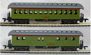 HO SCALE MODEL POWER OLD TIME DICKENS RAILROAD COMPANY PASSENGER CARS 