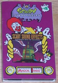 Scary Sound Effects Cassette Tape (McDonalds); 1995  
