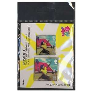  2012 Olympic Wheelchair Tennis Stamp and Pin Pack 