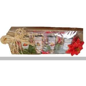    Primitive Pine Candle Box with Gourmet Pistachios 