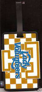 New SEC UT Tennessee Lady Vols Rubber Luggage Bag Tag  