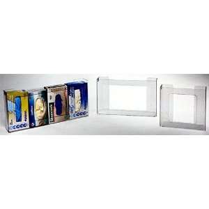   5113 3 Box Horizontal Plastic Box Glove Dispenser   Clear Plastic