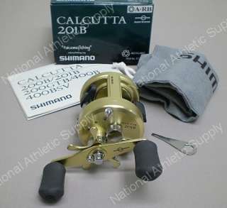 Shimano Calcutta 201B Baitcast Reel 6.01 Left Hand CT200B New 