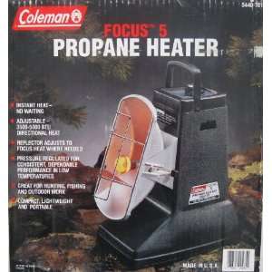  Coleman Propane Radiant Heater Model focus 5 Patio, Lawn 