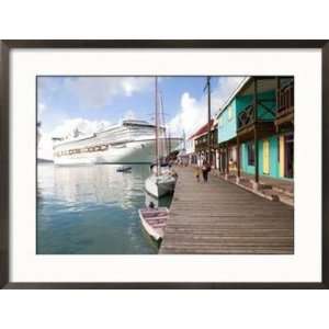  Golden Princess Cruise Ship Docked in St. Johns, Antigua 