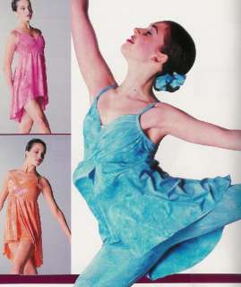 Blue DUST IN THE WIND Lyrical Dance Dress Costume 2XL  