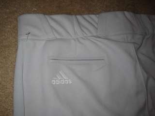 Adidas Baseball Softball Pants NWT NEW Gray Grey XL $60  