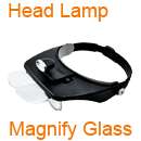 led 3 5x 12x 3rd helping hand magnifying soldering iron stand lens 