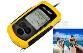 Portable Sonar Sensor Fish Finder depth Finder Fishfinder Alarm
