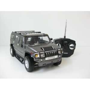    116 GM Hammer H2 RC Car/Radio Control Car Grey Toys & Games