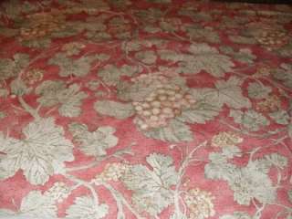 PANDORA GRAPE linen cotton DRAPERY upholstery FABRIC  