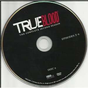  True Blood Season 2 Disc 2 Replacement Disc Movies & TV