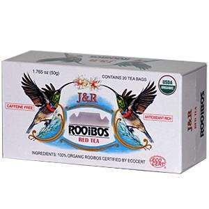 Rooibos Red Tea, Caffeine Free, 20 Tea Bags, 1.765 oz (50 g)