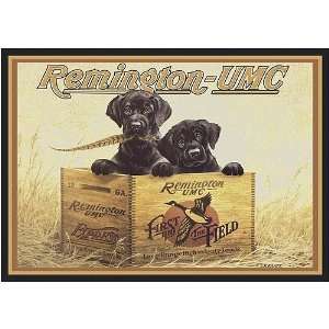   5920 Remington Arms Remington UMC Hunting Rug Furniture & Decor