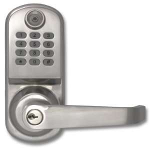 Resort Lock RL2000 R S Right Hand Handle Remote Code Door Lock, Silver