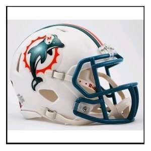  Miami Dolphins Riddell Speed Replica Mini Helmet Sports 