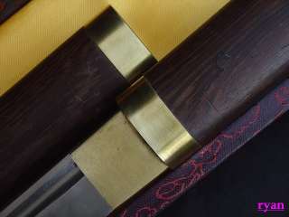 Japanese Hand forged Ninja Sword Hualee Saya Can Cut Bamboo Very Sharp 