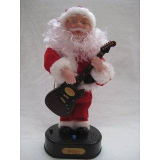 Santa Claus with Guitar Music Christmas Dancing Figure 10