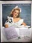 1945 Woodbury Complete Beauty Cream Wonderful Skin Sonia Henie Ad