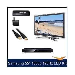  Samsung UN55C6500   55 1080p 120Hz LED +BDC5500 Blu Ray 