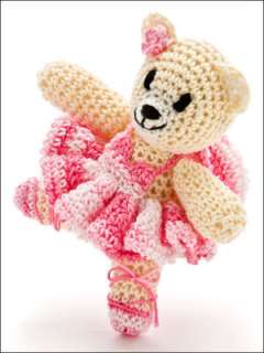 Miniature Crochet Animal Patterns Elephant Bear Monkey  