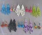 peruvian jewelry long earrings  