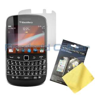 Zebra Hard Cover Shell Case + Film for BlackBerry Bold Touch 9900 